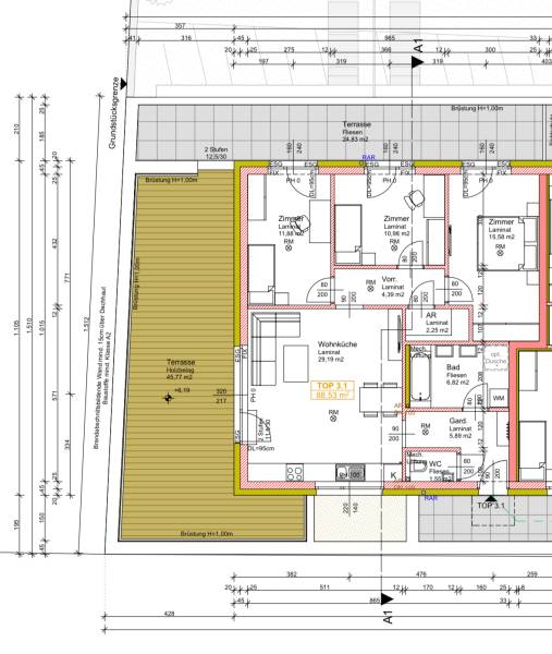 Sale Three bedroom apartment, Three bedroom apartment, Gänserndorf, Au