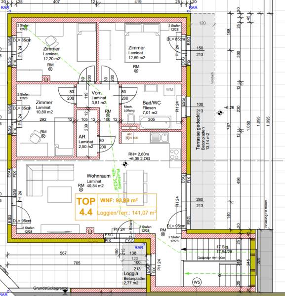 Sale Three bedroom apartment, Three bedroom apartment, Münichsthal, Wi