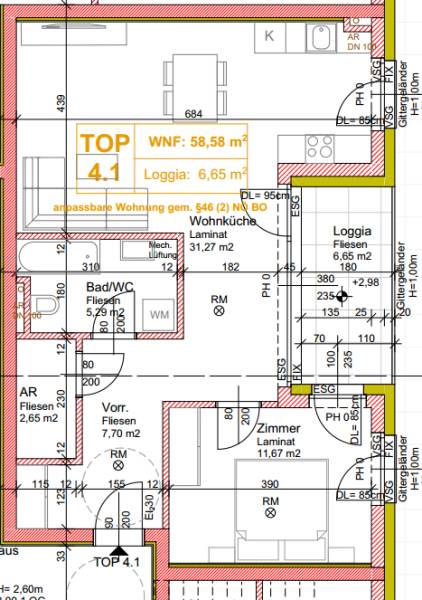 Sale One bedroom apartment, One bedroom apartment, Münichsthal, Wien 2