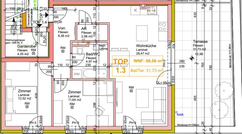 Sale Two bedroom apartment, Two bedroom apartment, Münichsthal, Wien 2